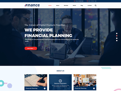 Finance - Finances/Accounting PSD Template accountant advisor attorney business business solution corporate finance financial financial planning invest investment investor law money startup investment stock stock market wealth