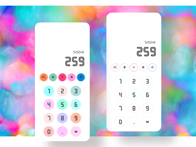 calculator/DailyUI 04 calculator daily ui uidesign