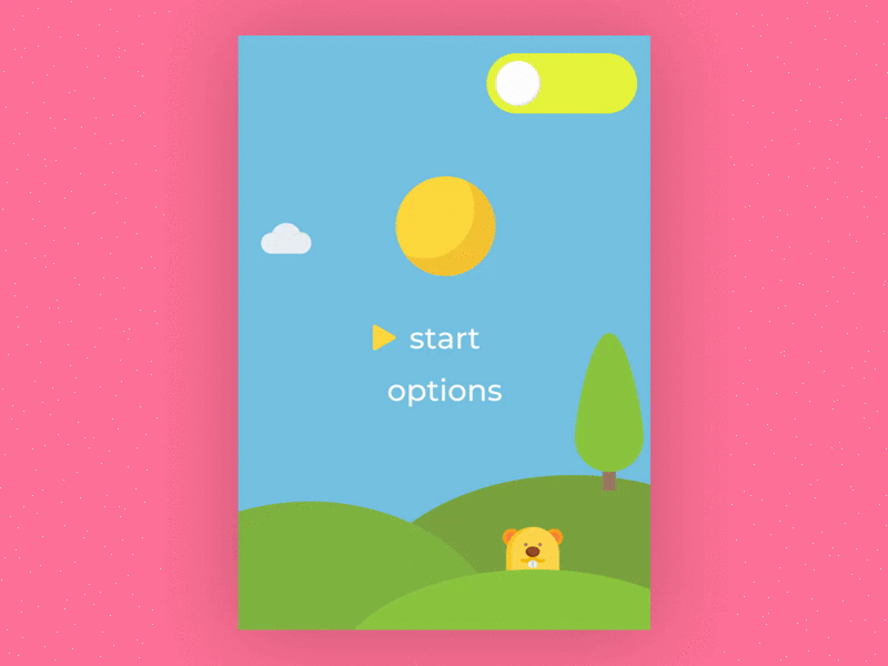 On/Off Switch animation concept dailyui figma toggle ui ux videogame