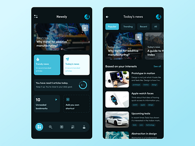 Newsly – Mobile App