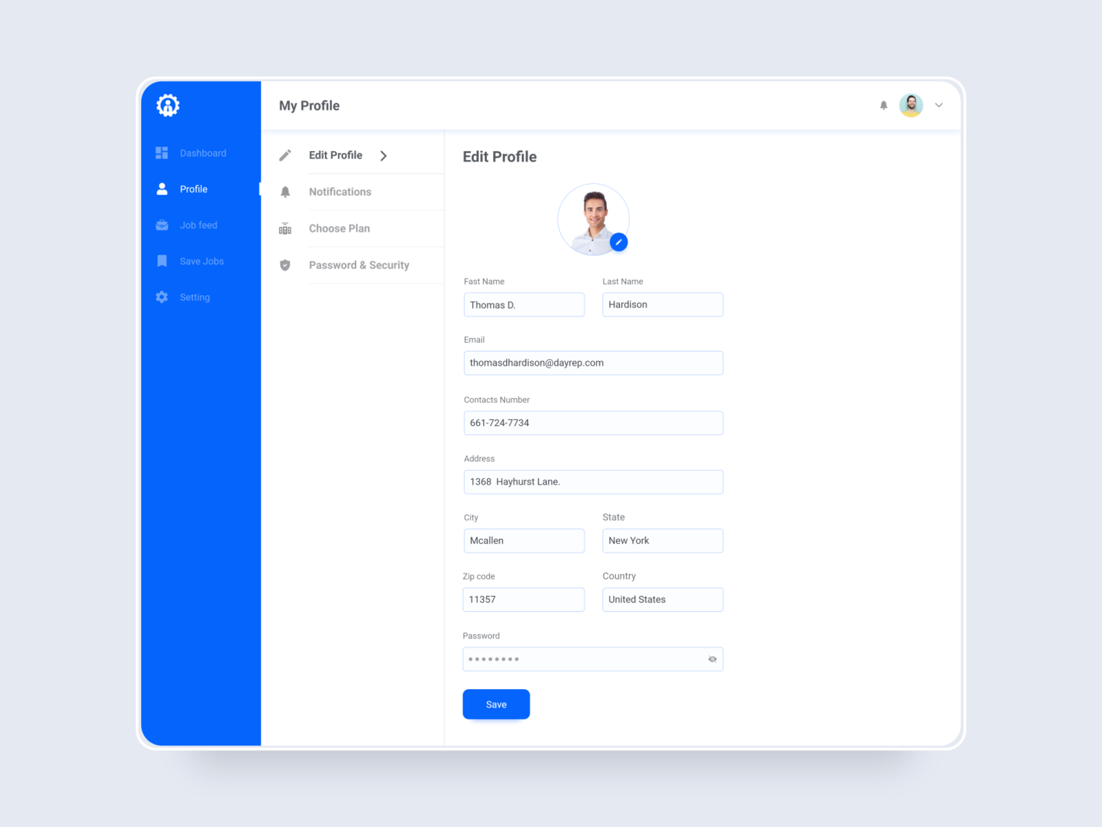 Edit Profile by Md Abadul Biswas 🔥 for ITO Team on Dribbble