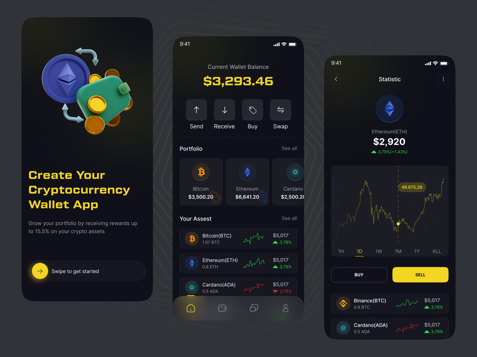 shield crypto wallet app