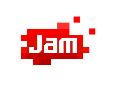 Jam agency confiture digital gradient jam marmalade pixel pozzy red