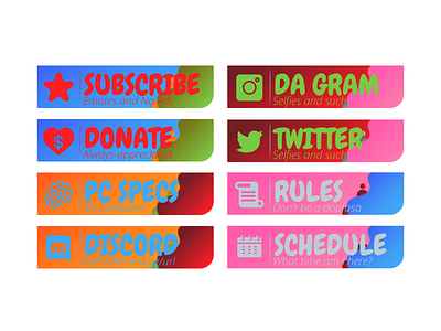 Twitch Panels