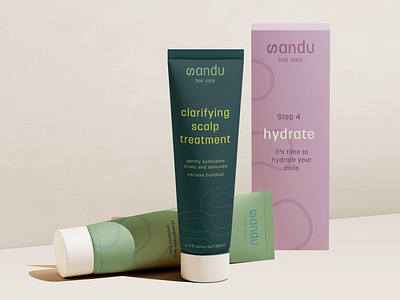 Sandu Hair Care - Packaging Design