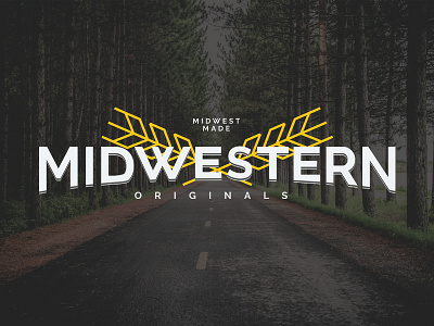 Midwestern Originals branding design flyover identity logo logomark midwest midwestern originals wheat