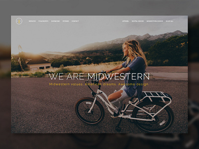 Midwestern Originals Desktop branding design flyover hero identity logo logomark midwest originals web design wheat