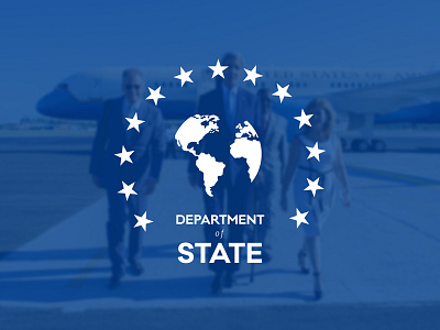 Department of State Logo air force one america government john kerry rebrand state department us redesign