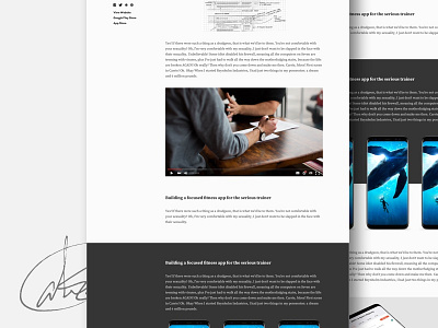 Case Study 2 designer full stack hero mobile portfolio responsive slider ui ux videography website woodworking