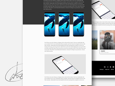 Case Study 3 designer full stack hero mobile portfolio responsive slider ui ux videography website woodworking