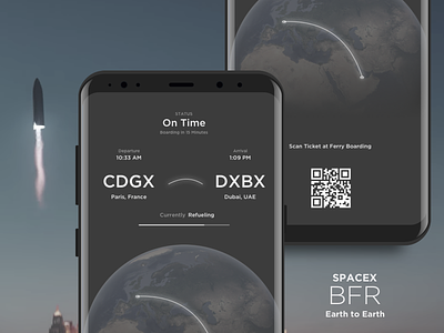 Space X BFR - Earth To Earth