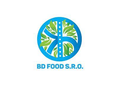 Logo eco food bd eco food leaf logo logo eco logo eco food logotype logotype eco useful