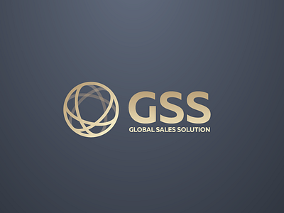 GSS // Global Sales Solution global gold gradiens gss logo logos logotype premium sales