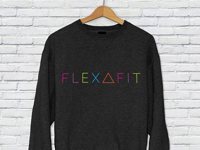 Flexafit Fitness Studio Identity brand branding fitness fitnesslogo gymlogo identity logo
