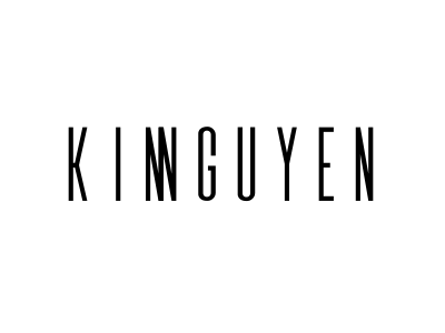 Kim Nguyen wordmark branding design logo