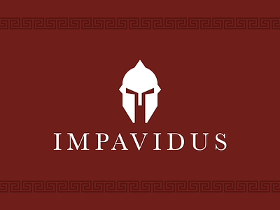 Impavidus Logo helmet logo roman sparta