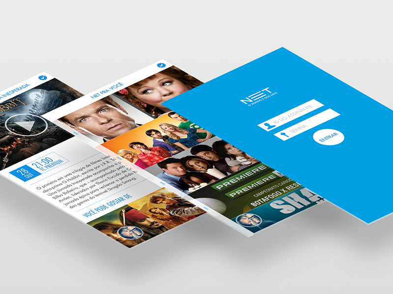 NET App - Brief 24 clean minimalism flat