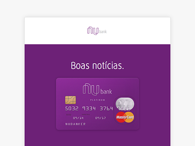 Invite Code Email bank card clean credit creditcard email nubank