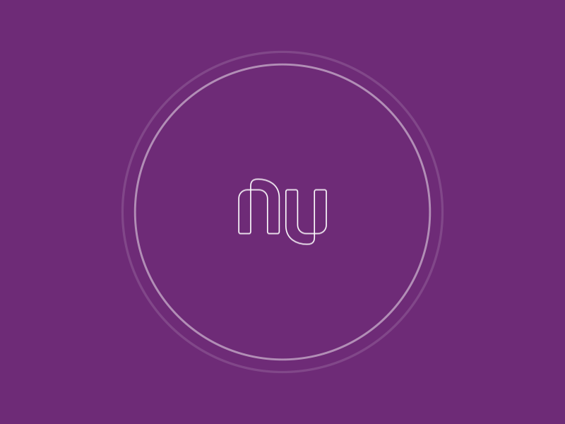 Nubank Loader Concept animation elegant fintech gif loader minimal minimalist motion nubank subtle
