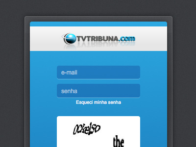 TV Tribuna Login Screen cms login