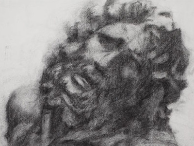 Laocoon - Charcoal Drawing charcoal classic drawing drawing laocoon still life