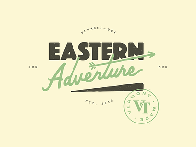 Eastern Adventure brand identity branding graphic desgin logo logo design texture typography