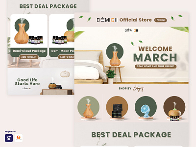 E-Commerce Promotional Banner #2 banner design e commerce graphic design promotional