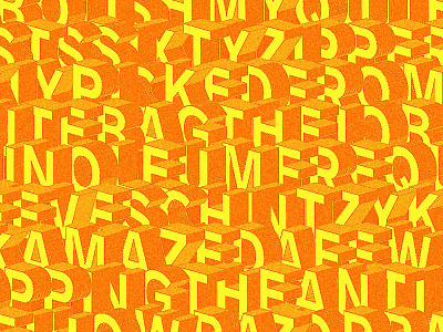 Typography experiment