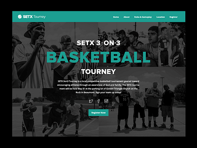 Basketball Tournament basketball grid layout photo photo background webdesign website