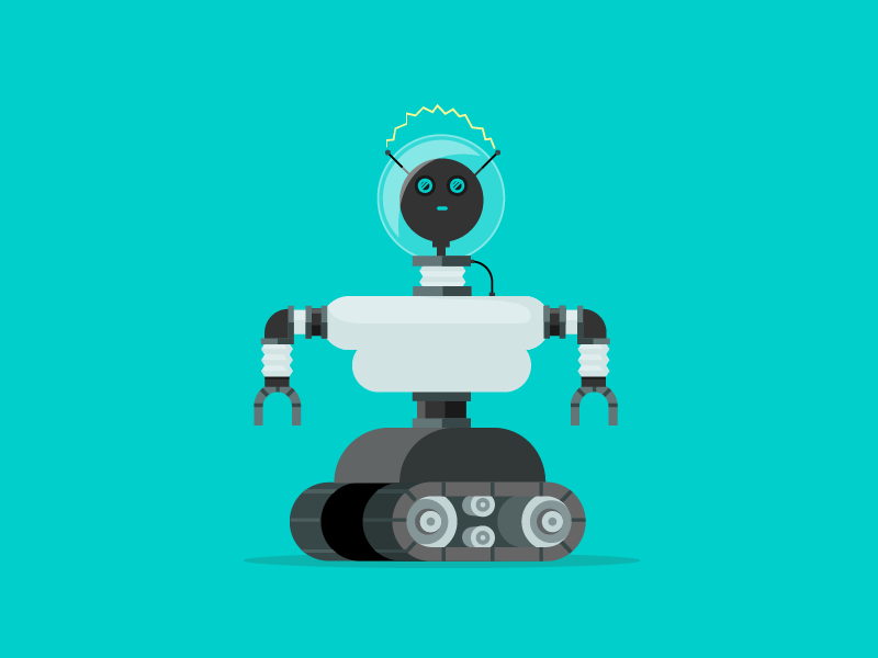 Robot by Aaron Davis on Dribbble