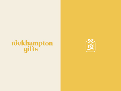 Rockhampton Gifts australia gift shop logo logo design logotype rockhampton souvenir submark