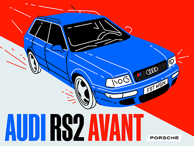 Daily Driver 004 — 1994 Audi RS2 Avant audi avant car germany luxury racecar rs2 wagon whip