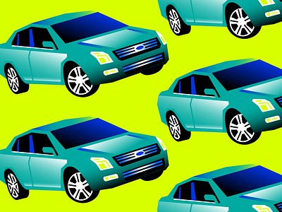 Daily Driver 011 — 2006 Ford Fusion audi bmw car ford fusion gradient illustration luxury race car vector vehicle whip