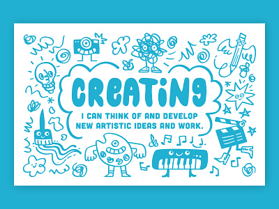 Fine Arts Poster: Creating