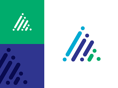 Triangle + Mountain Logo