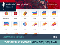 DNArts Series - Mix (free vectorial)