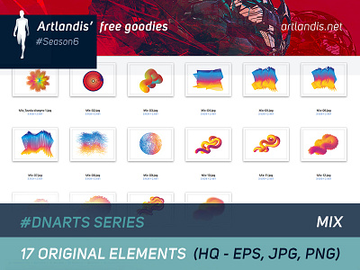 DNArts Series - Mix (free vectorial) data diagram free free goodies illustrator vectorial