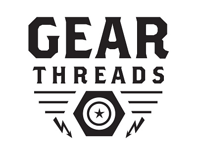 Gear Threads apparel engine gear logo motor
