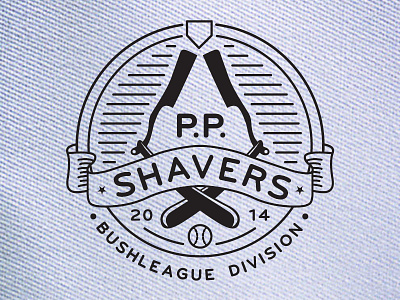 PP Shaver baseball razor vintage