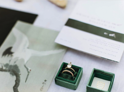 Asian Inspired Wedding Suite branding design elegant graphicdesign illustration material minimal print wedding invitation
