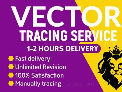 I will do image or logo to vector tracing within 2 hours