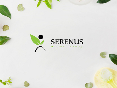 Serenus Logo branding design illustration logo minimal typography ui vector