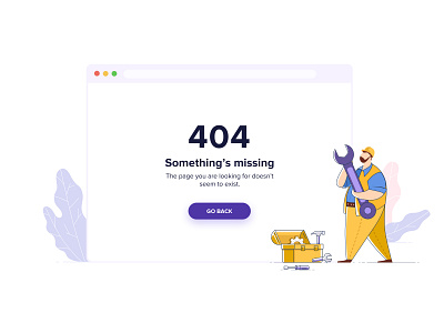 404 Error Page | illustration