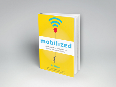 Mobilized book cover design book bookcover mockup print