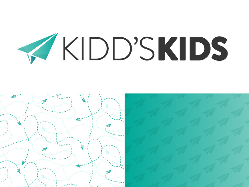 Kidd's Kids Logo and Patterns by Traci Penn for The Infinite Agency on ...