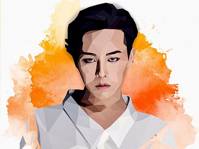 GDragon - Lowpoly portrait