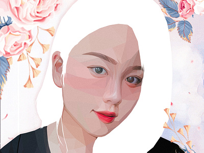 Lowpoly portrait