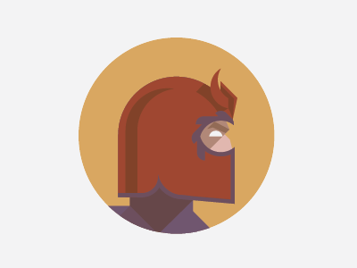 Max - Master of Magnet comics flat headgear icon illustration magneto marvel minimalist muted profile