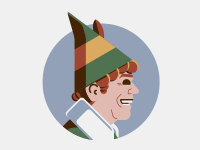 Buddy, the elf buddy christmas design elf feather film flat hat headgear holiday illustration will ferrell