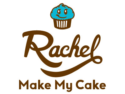 cupcakes are full of smiles cupcake hand drawn logo logotype nevis bold script